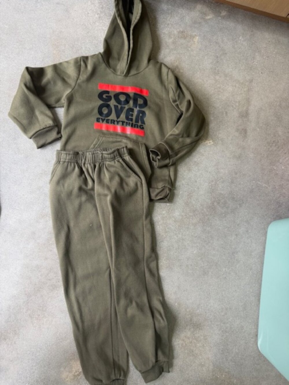 Army Green Pajama Set